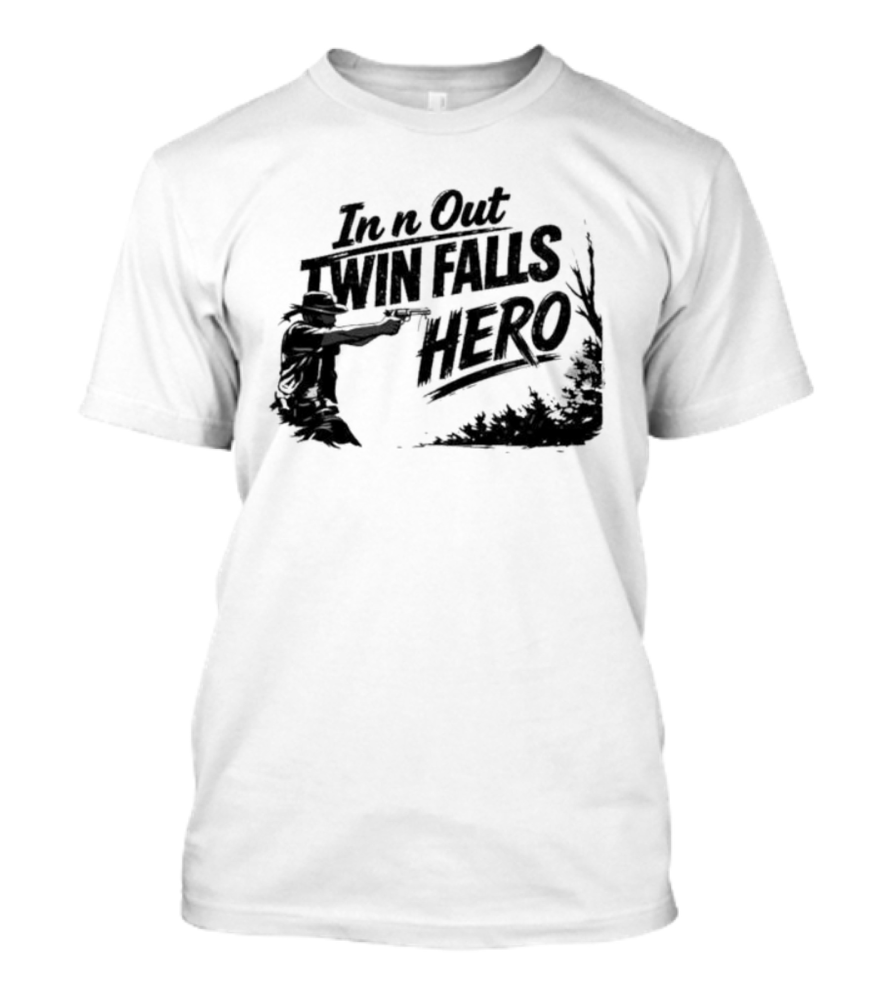 In N Out Twin Falls Hero Jordan Salinas Idaho T-Shirt