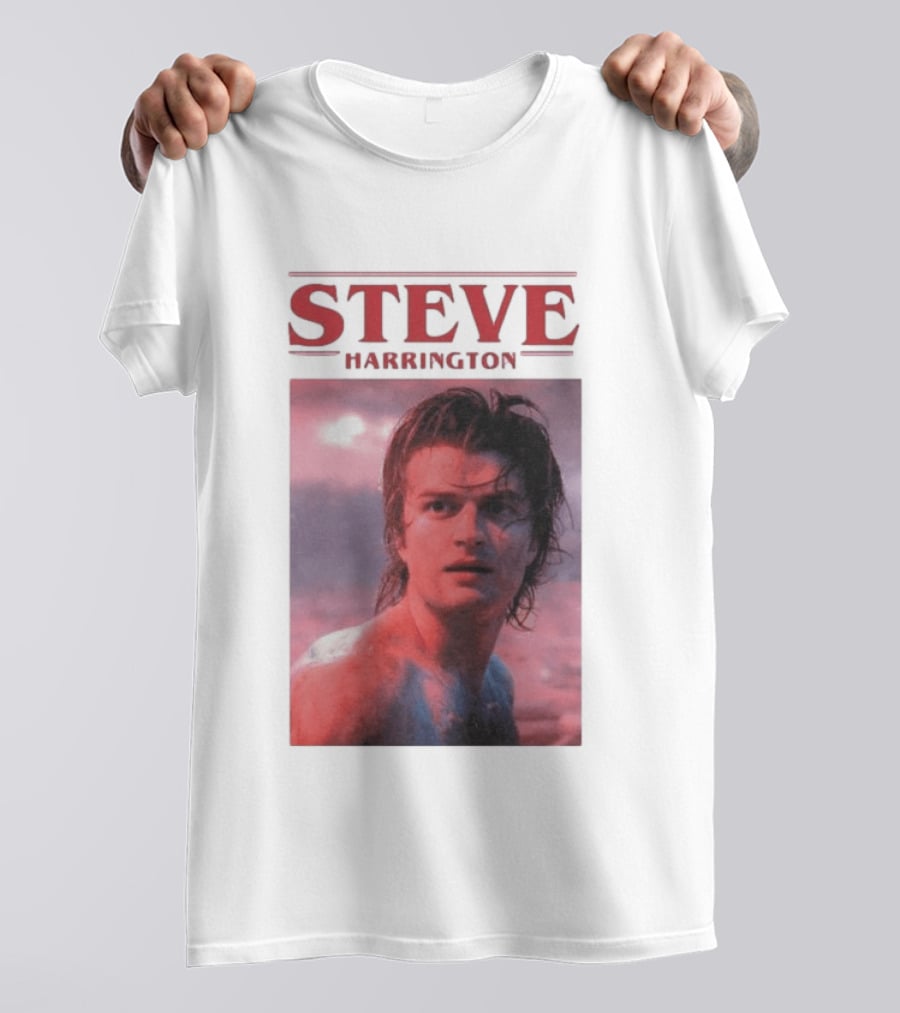 Steve Harrington Vintage Aesthetic Stranger Things Joe Keery T-Shirt
