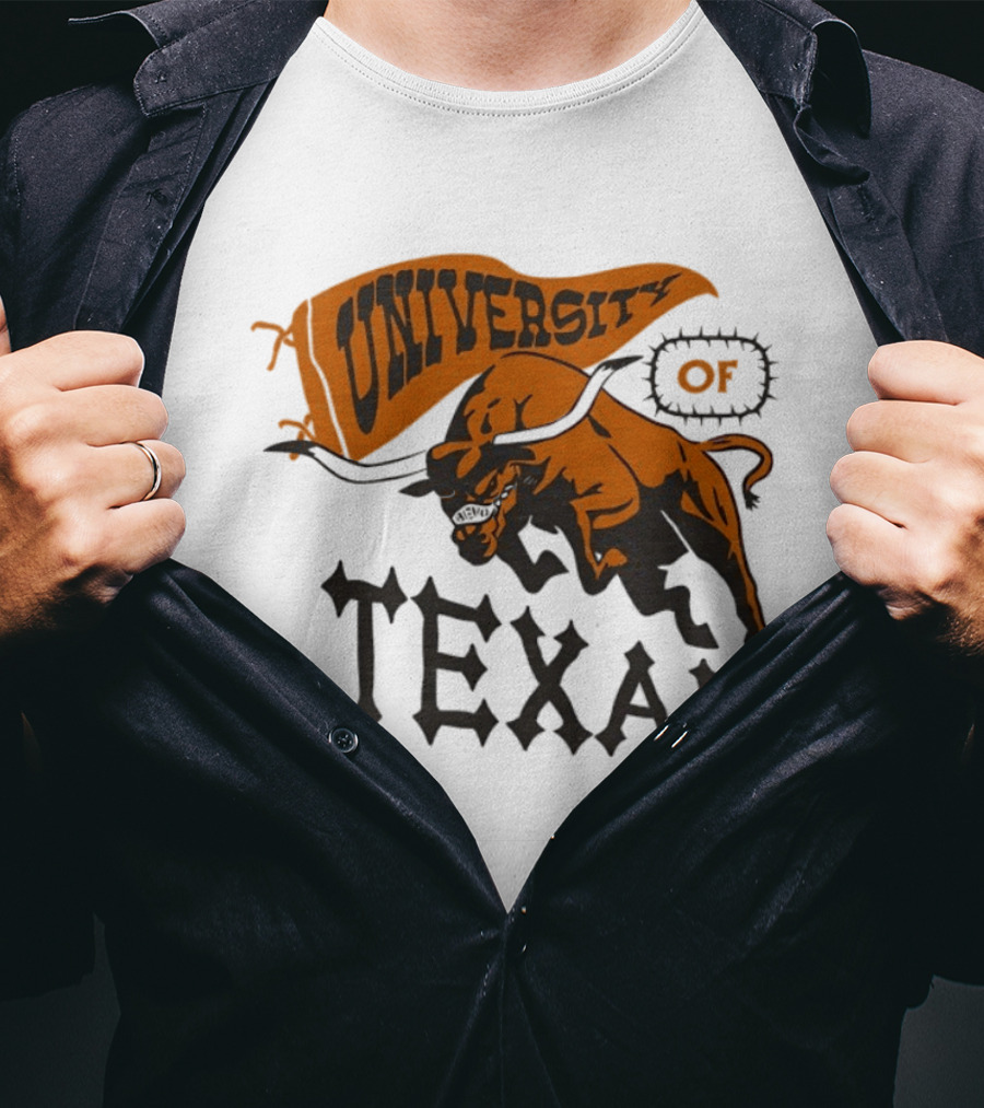 University Of Texas Longhorn Bevo Bull T-Shirt