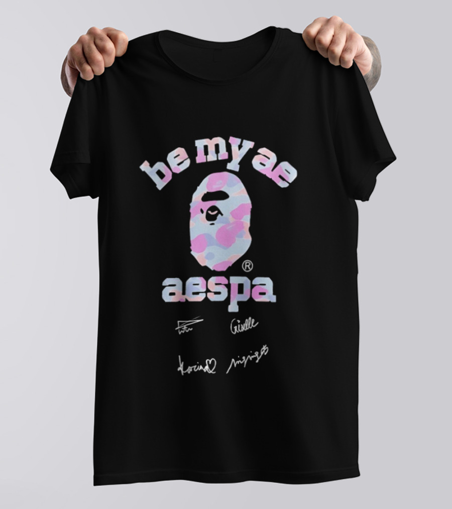Be My Ae Aespa Karina Giselle K Pop T-Shirt