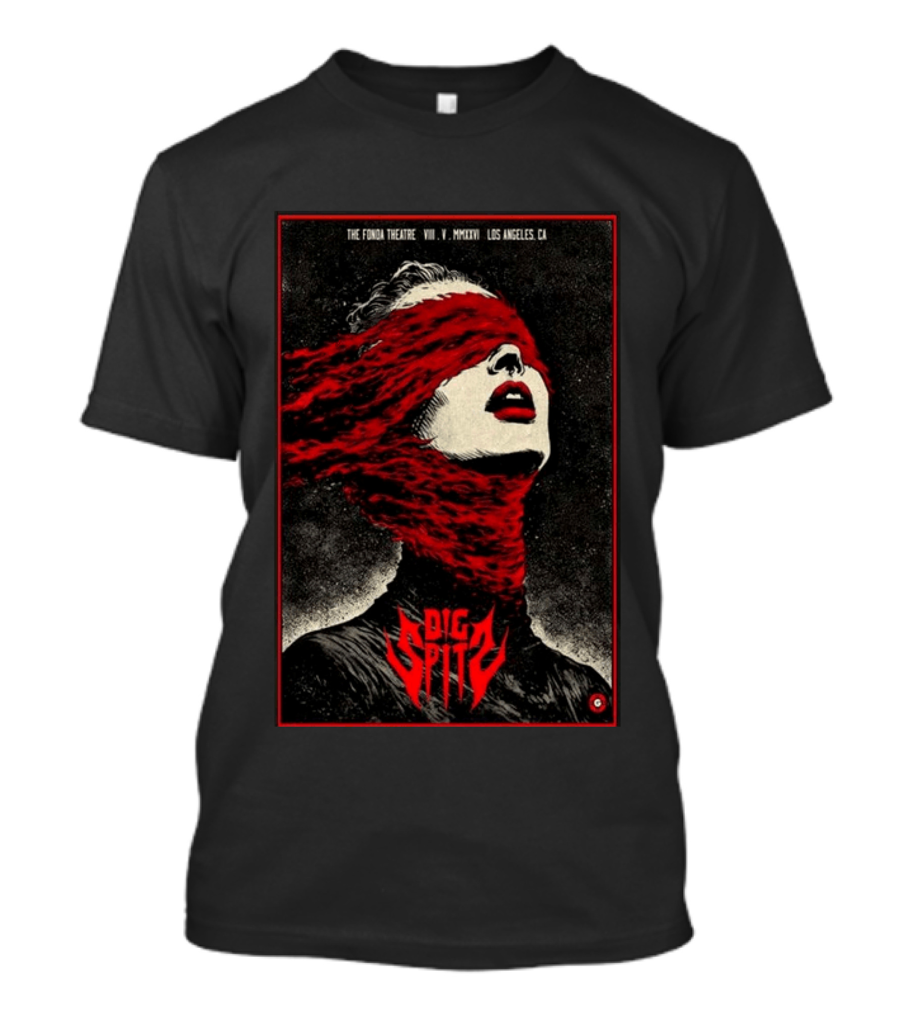 Dig Spit The Fonda Theatre Los Angeles CA VIII V MMXXVI T-Shirt