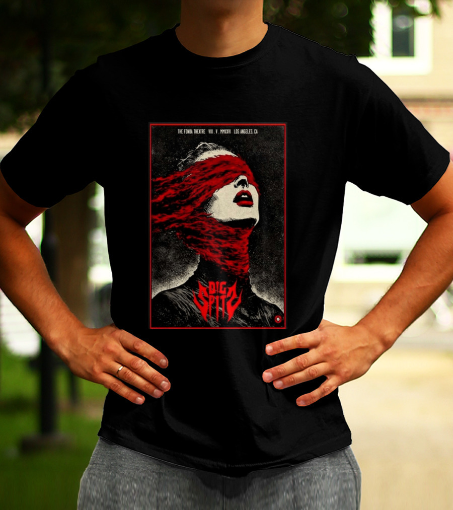Dig Spit The Fonda Theatre Los Angeles CA VIII V MMXXVI T-Shirt
