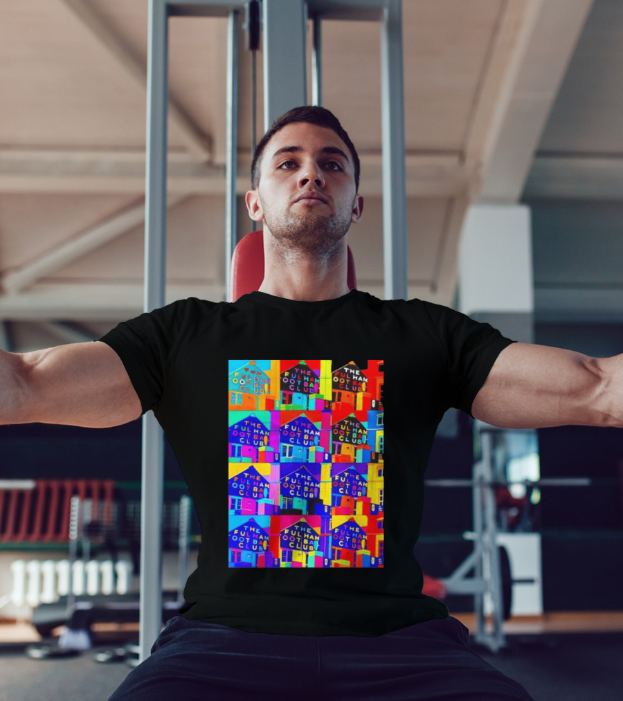 The Fulham Football Club Pop Art Craven Cottage T-Shirt