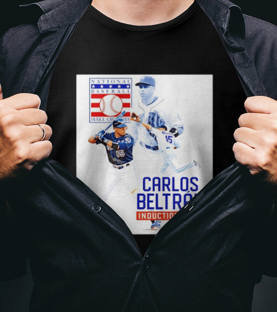 Carlos Beltran National Baseball Hall Of Fame Induction 2026 T-Shirt