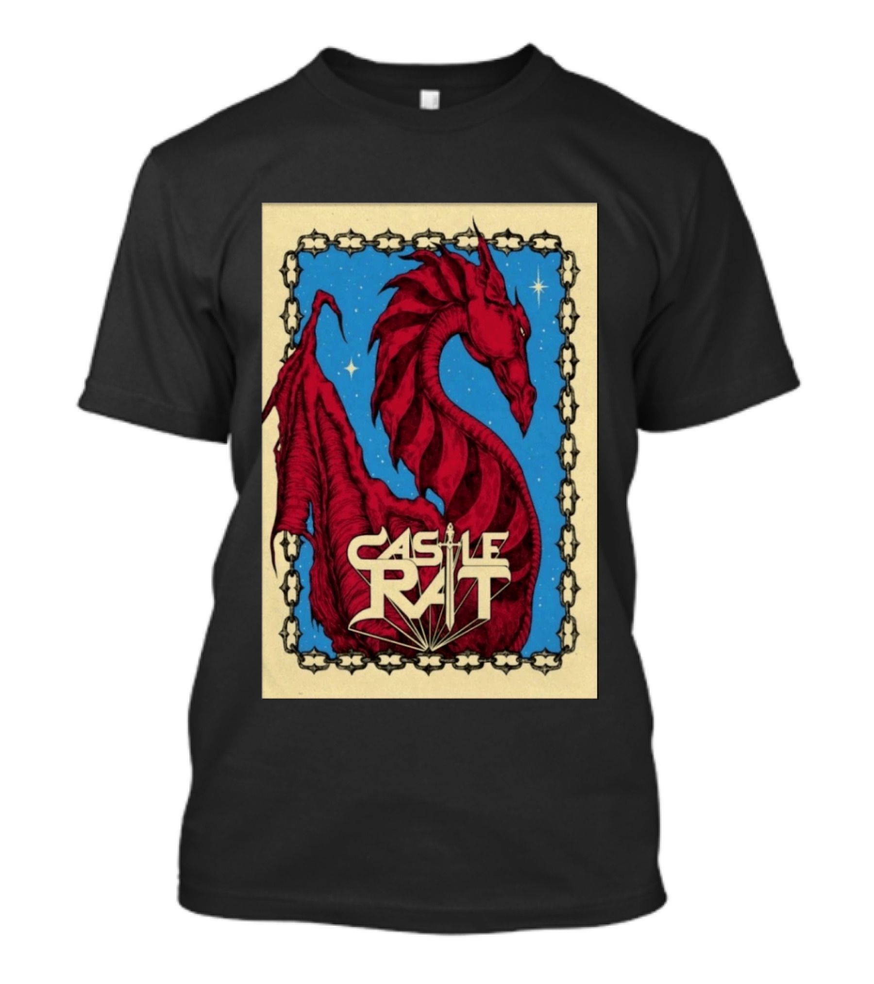 Castle Rat Red Dragon Marienthal Germany Aug 14 2026 T-Shirt