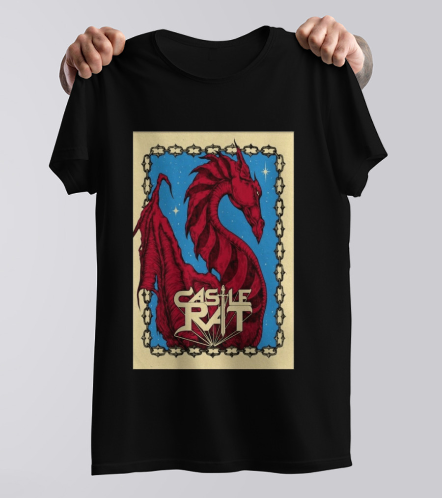 Castle Rat Red Dragon Marienthal Germany Aug 14 2026 T-Shirt