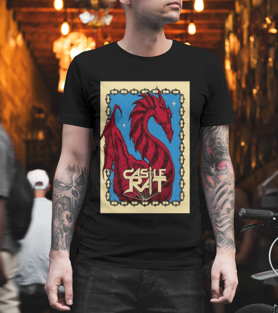 Castle Rat Red Dragon Marienthal Germany Aug 14 2026 T-Shirt