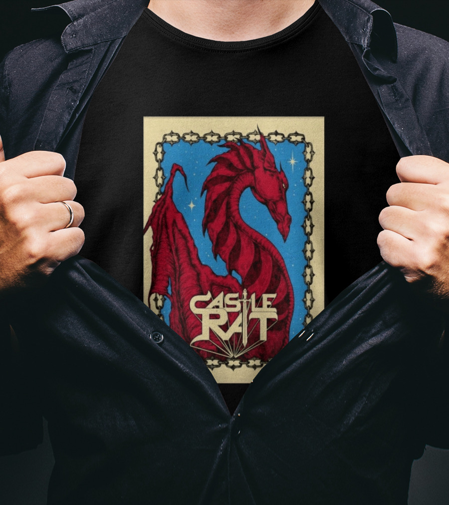 Castle Rat Red Dragon Marienthal Germany Aug 14 2026 T-Shirt