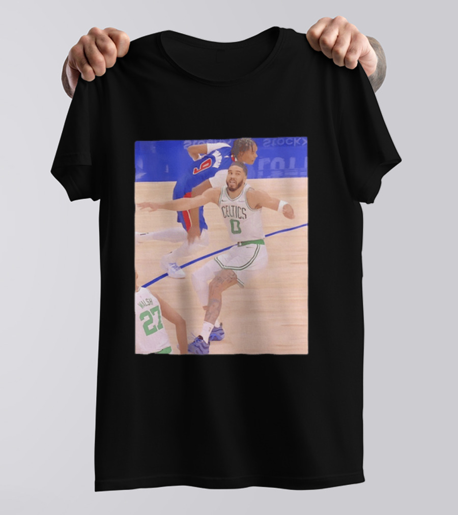 Jayson Tatum Celtics Basketball Vs Thompson And Walsh NBA T-Shirt