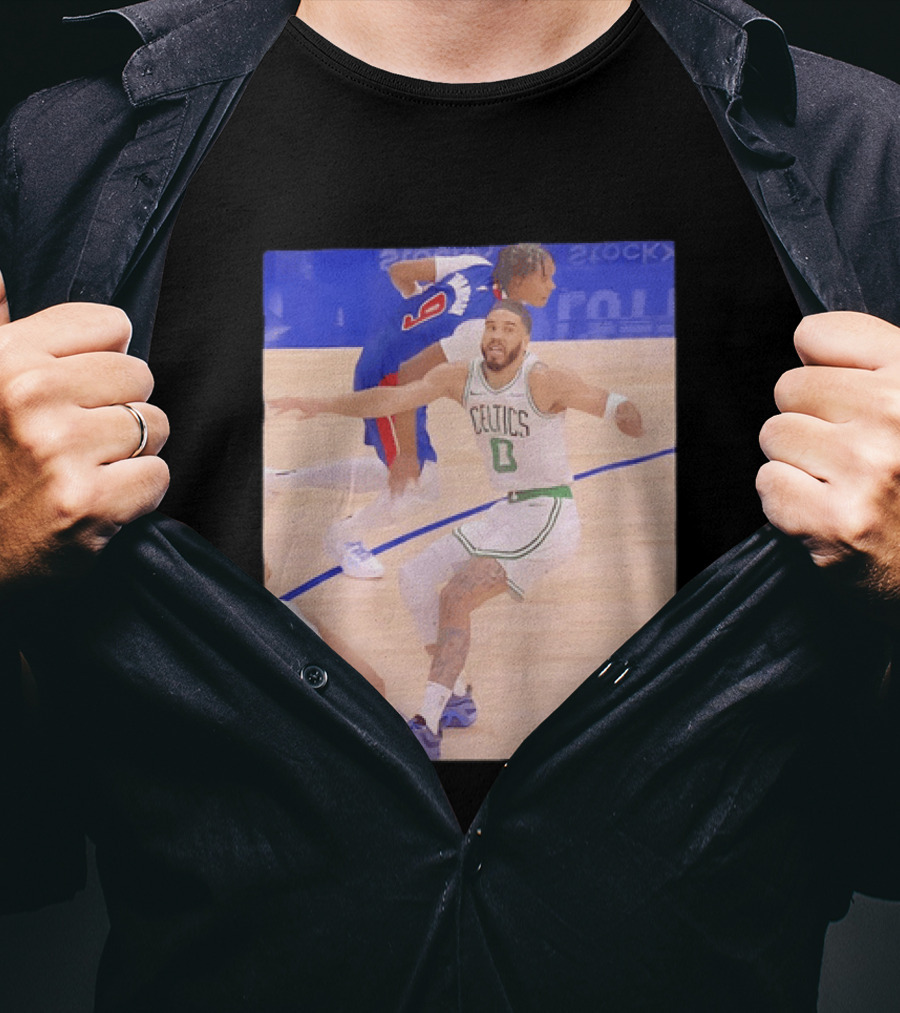 Jayson Tatum Celtics Basketball Vs Thompson And Walsh NBA T-Shirt