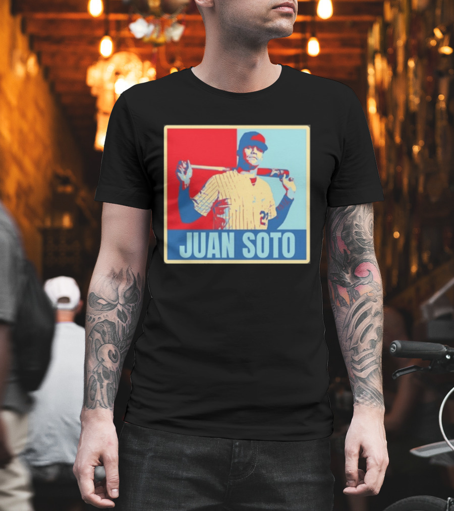 Juan Soto Mets Red Blue T-Shirt