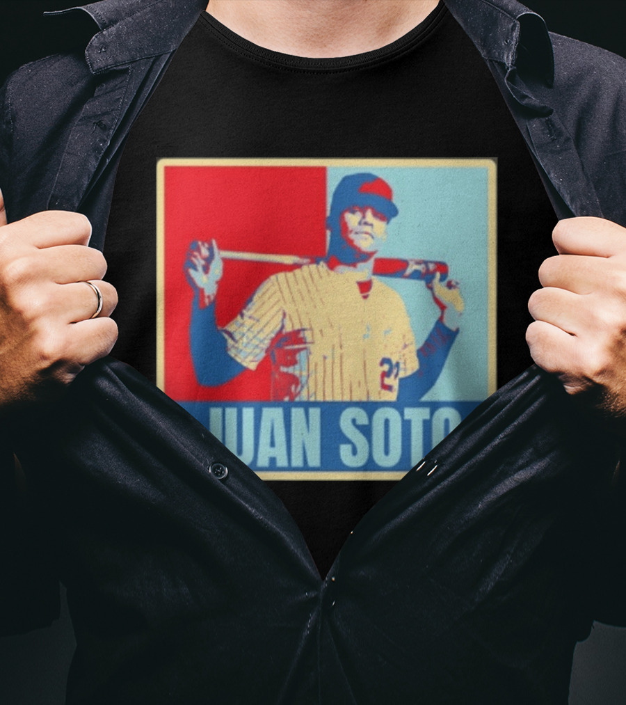 Juan Soto Mets Red Blue T-Shirt