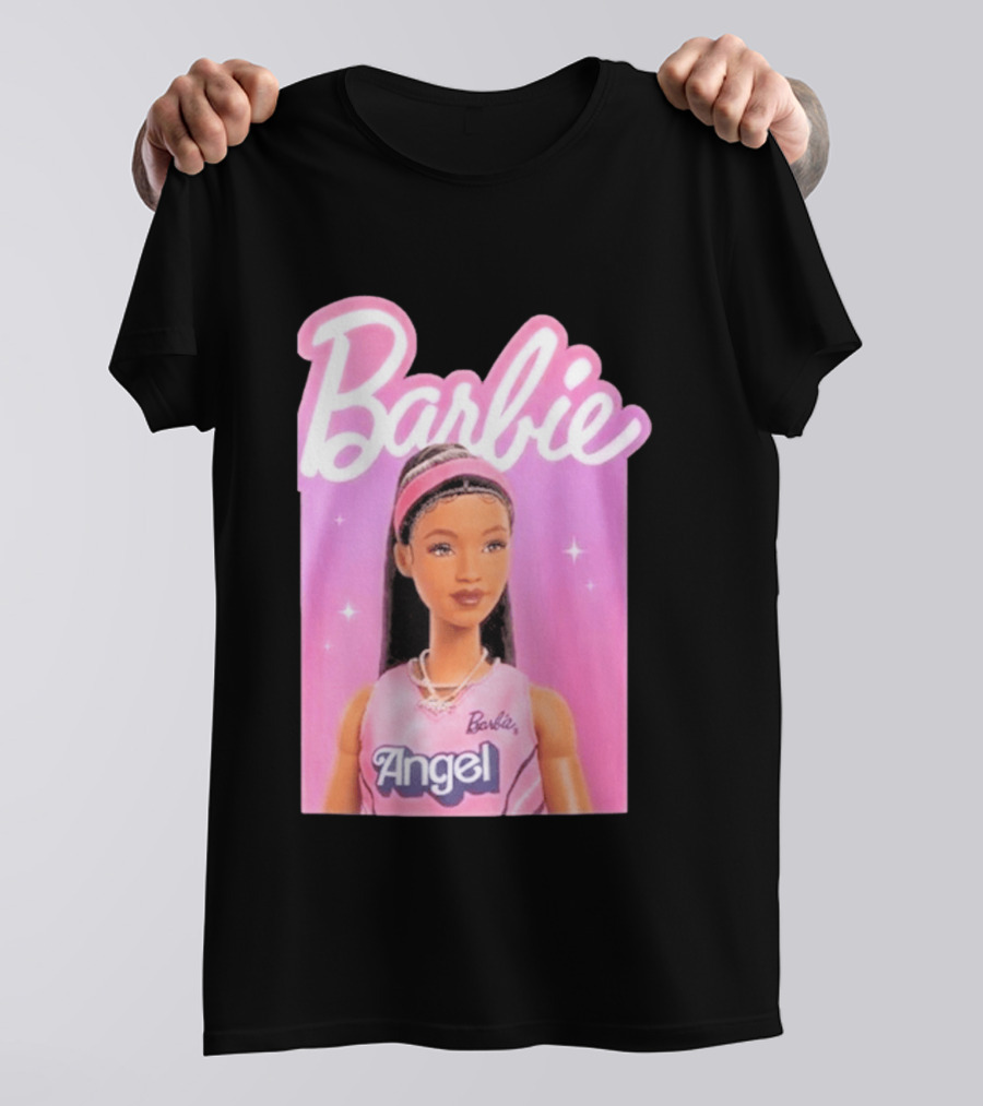 Barbie Angel Basketball Doll T-Shirt