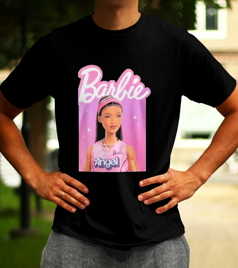 Barbie Angel Basketball Doll T-Shirt
