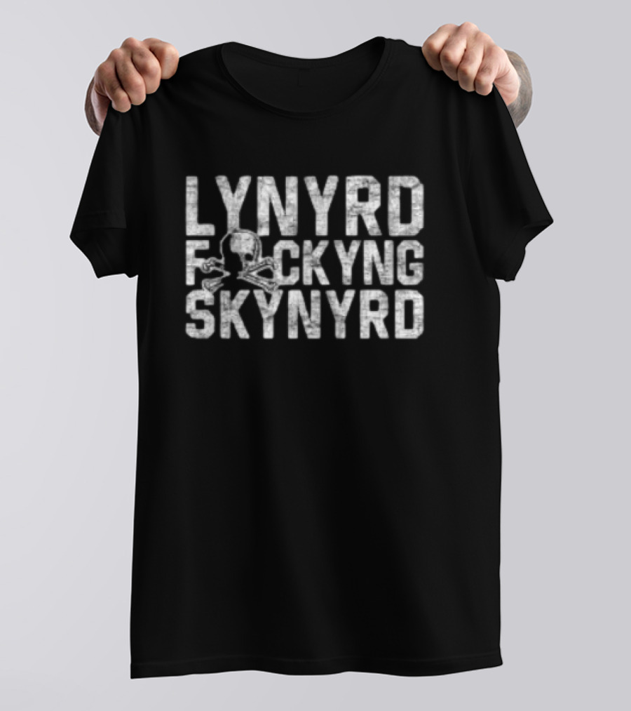 Lynyrd F*cking Skynyrd Lfs Black Football T-Shirt
