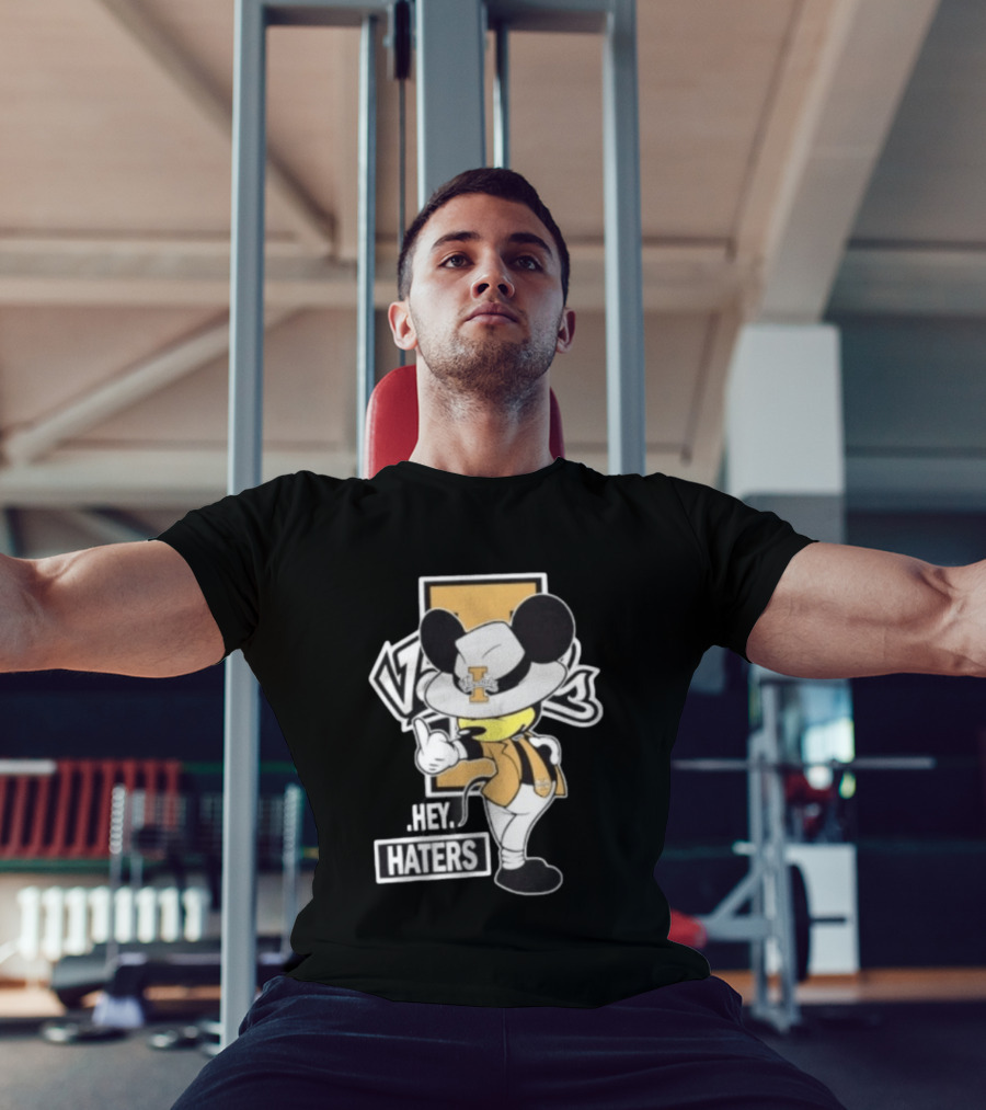 Idaho Vandals Football Mickey Hey Haters T-Shirt