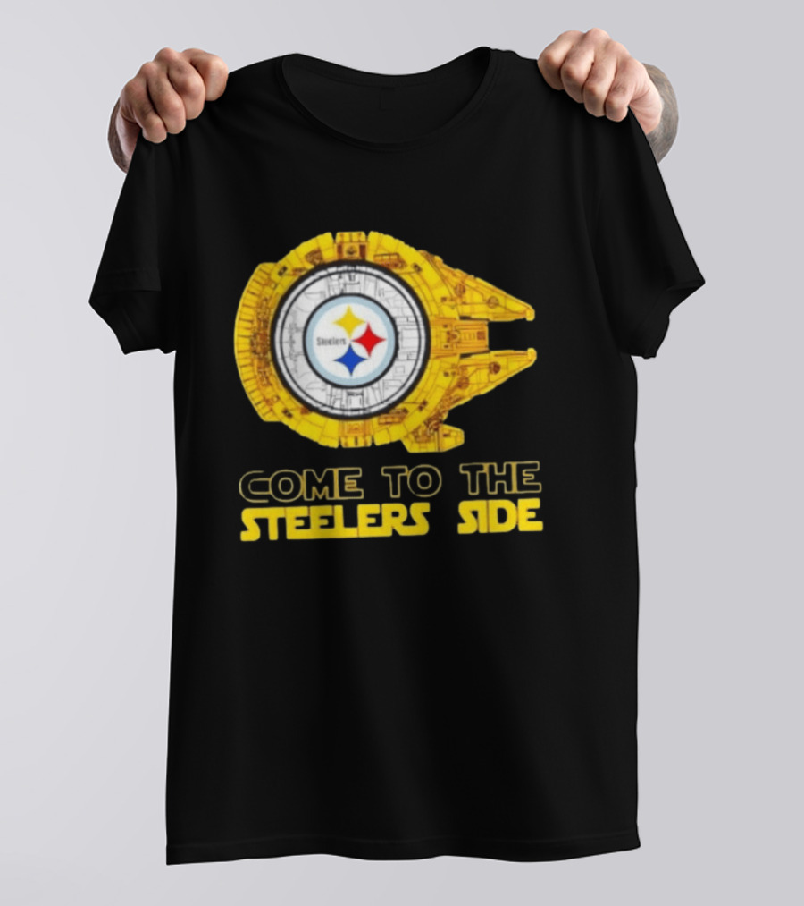 Original Star Wars Pittsburgh Steelers Come To The Steelers Side T-Shirt
