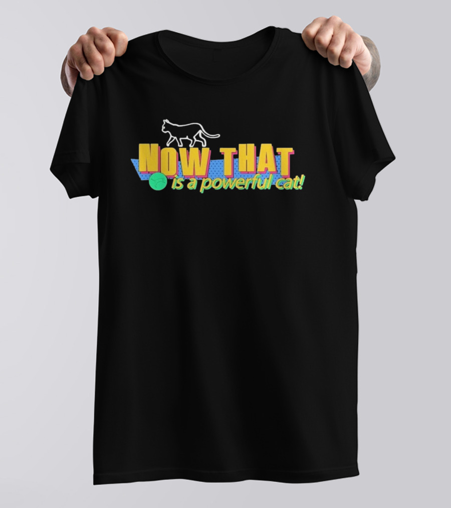 Now That Is A Powerful Cat V2 T-Shirt