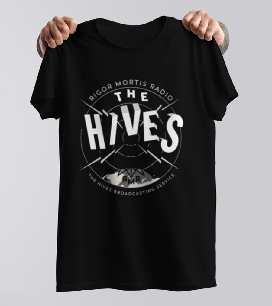 Rigor Mortis Radio The Hives Broadcasting Service RMR T-Shirt