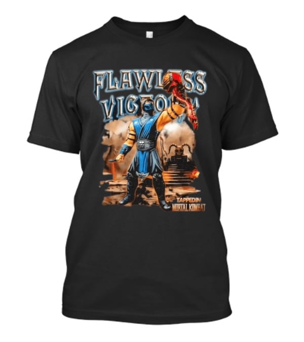 Flawless Victory Subzero Tappedin Mortal Kombat T-Shirt