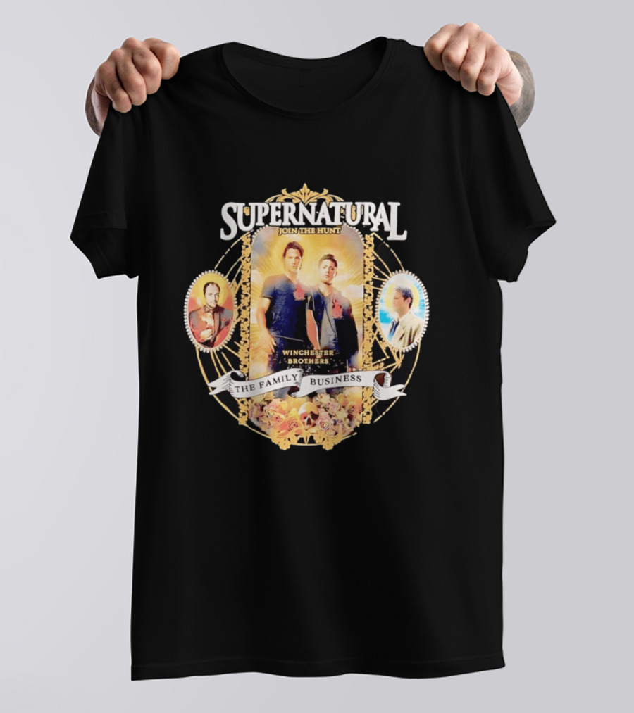 Supernatural Join The Hunt Winchester Brothers The Family Business T-Shirt