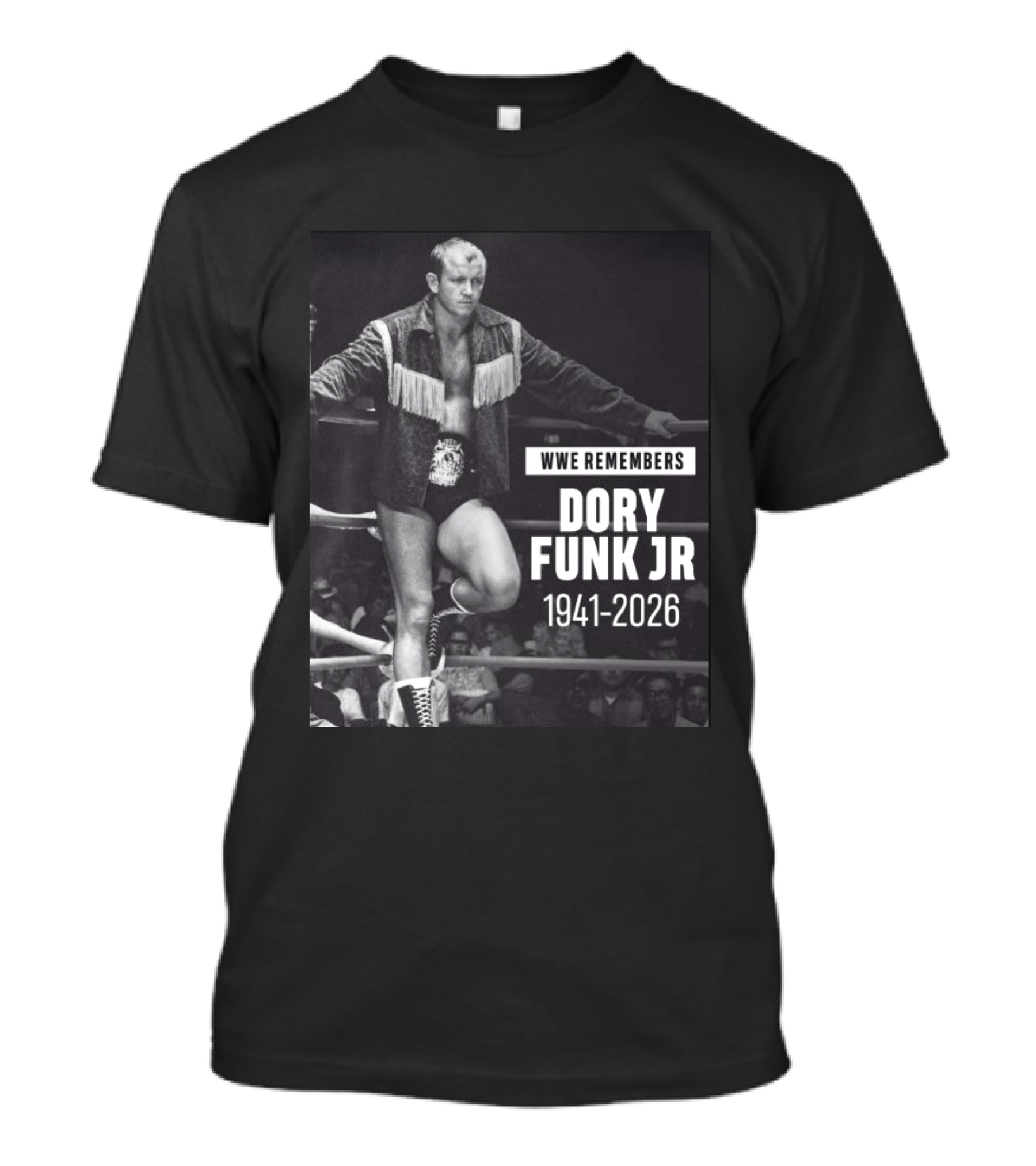 WWE Remembers Dory Funk Jr 1941 2026 T-Shirt