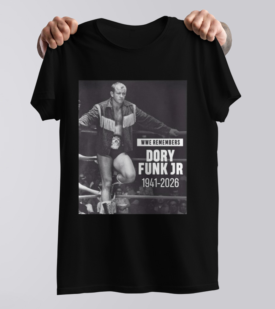 WWE Remembers Dory Funk Jr 1941 2026 T-Shirt