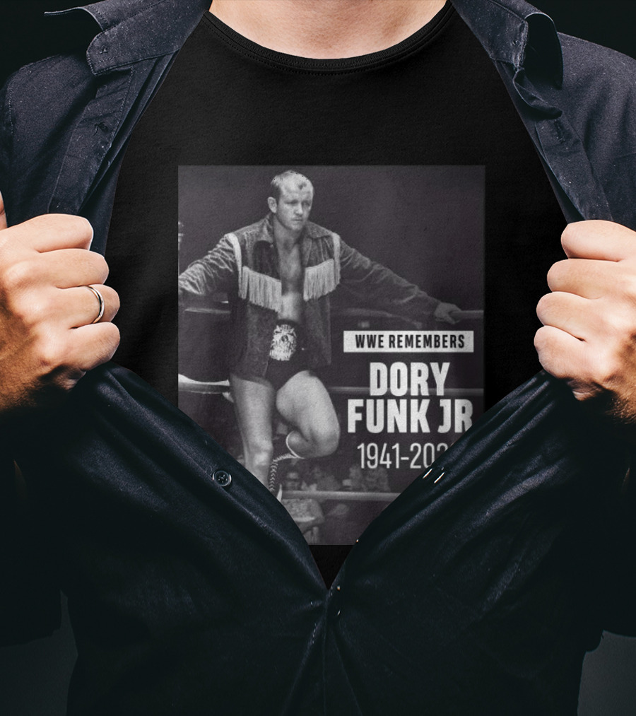 WWE Remembers Dory Funk Jr 1941 2026 T-Shirt