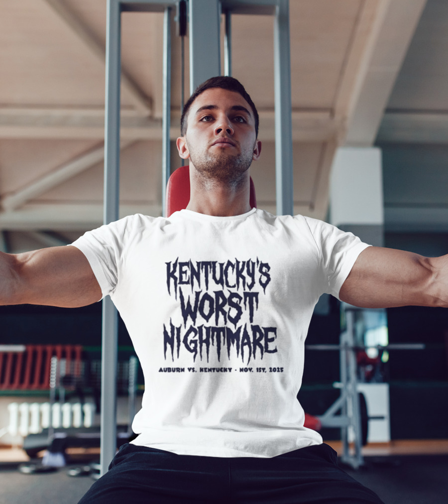 Kentucky's Worst Nightmare Auburn Vs Kentucky Nov 1st 2025 T-Shirt