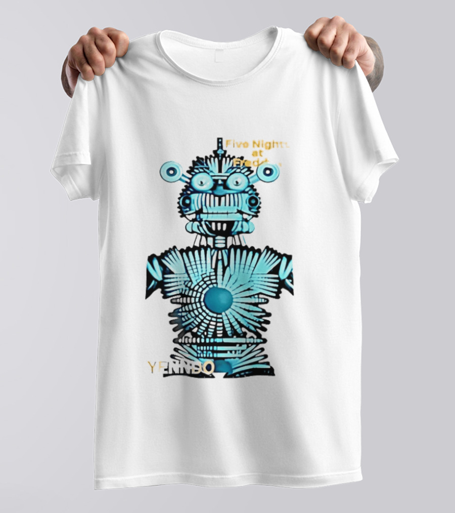 Five Nights At Freddy's Sister Location Yenndo Character Minimalist T-Shirt
