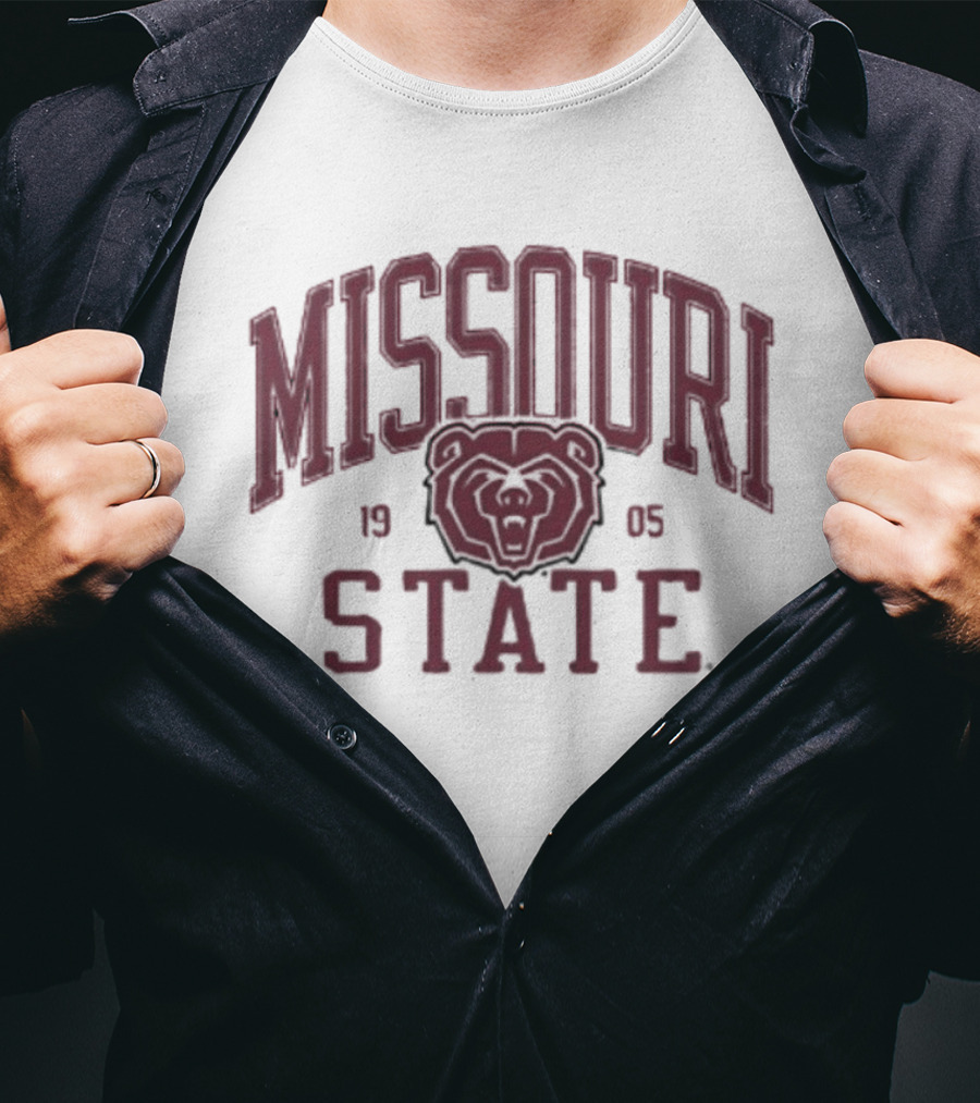 Missouri State Bears 1905 Collegiate Spirit Bear Head T-Shirt