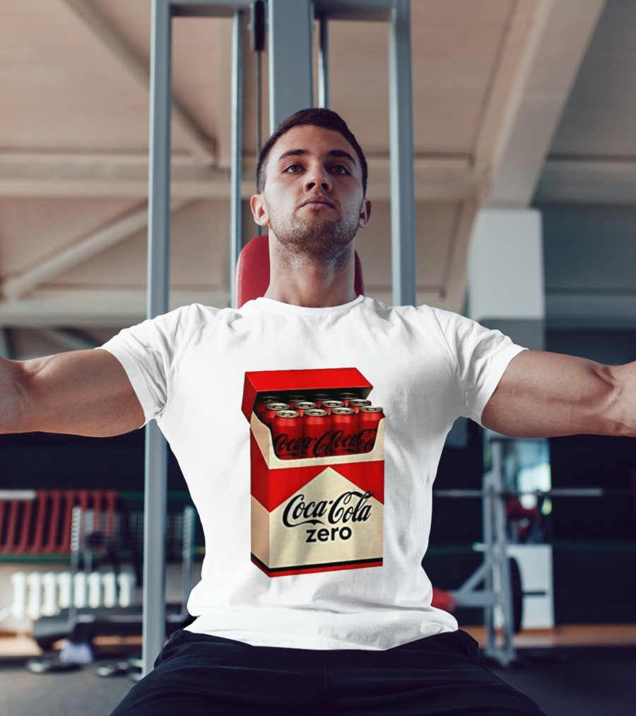 Coca Cola Zero Take The Edge Off Red Box Cans T-Shirt