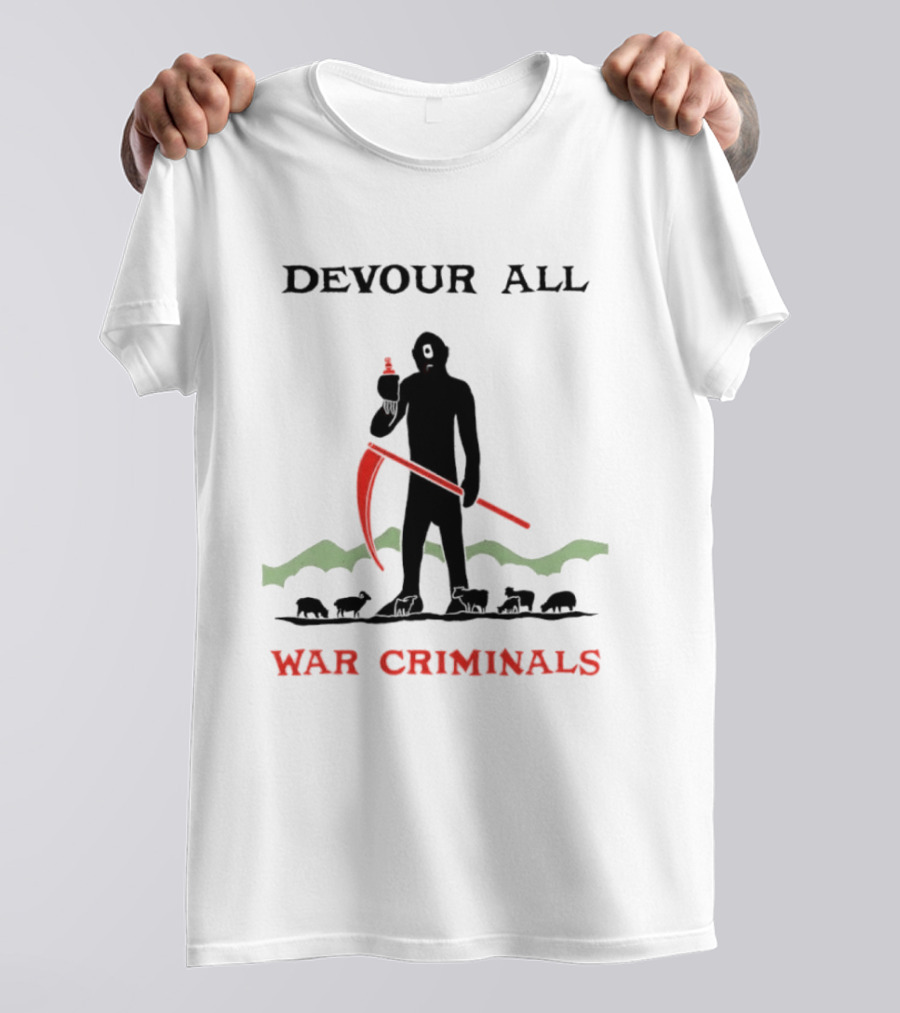 Cyclops Polyphemus Greek Mythology Devour All War Criminals T-Shirt