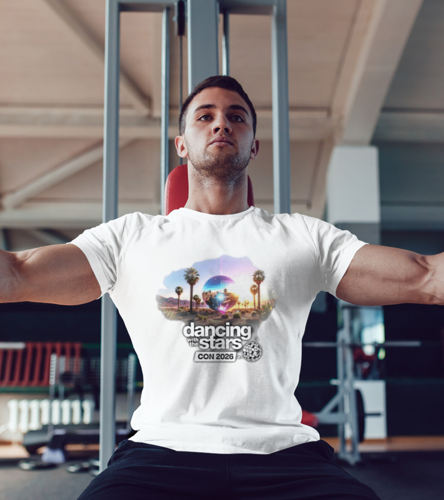 Dancing With The Stars Con 2026 Disco Desert Palm Oasis T-Shirt