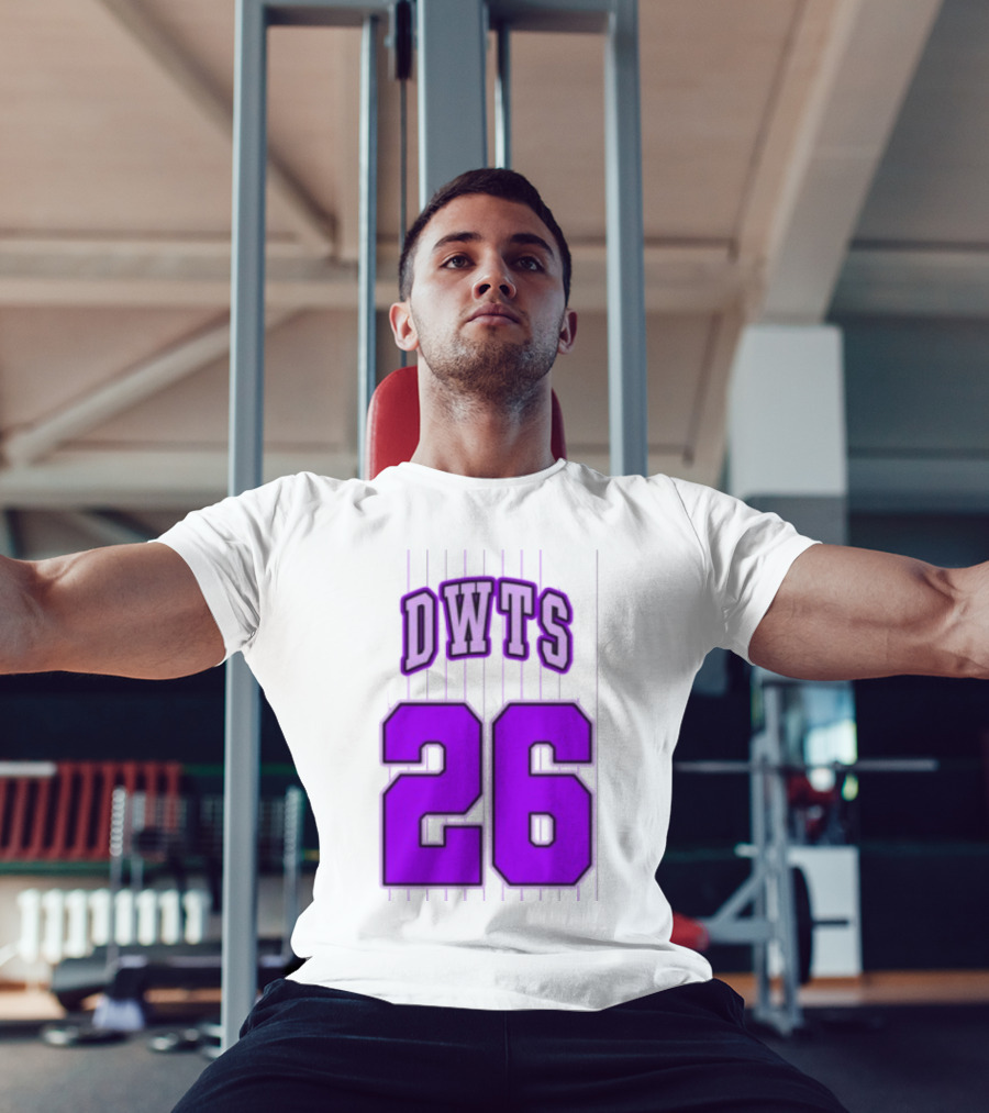 Dancing With The Stars DWTS Glitter Games 26 Jersey T-Shirt