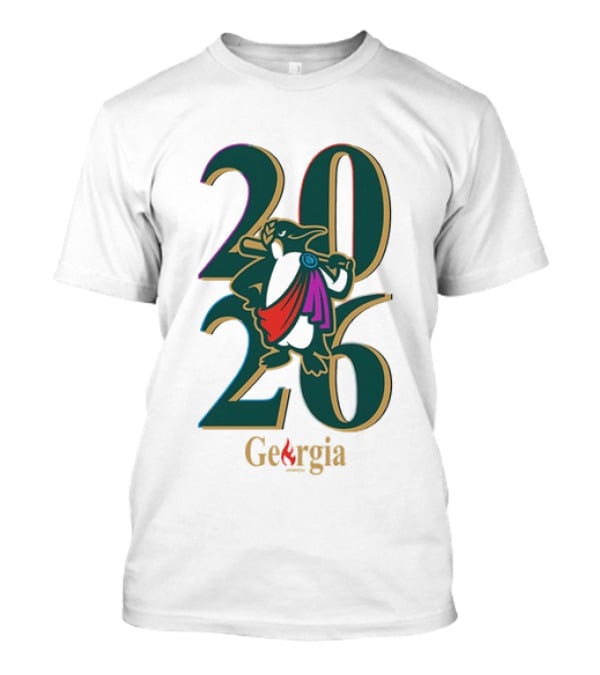 Georgia 2026 Penguin College T-Shirt