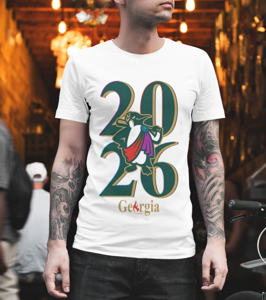 Georgia 2026 Penguin College T-Shirt