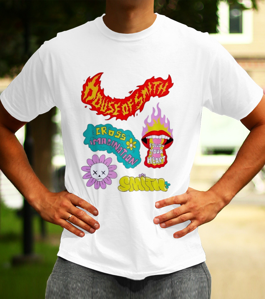 House Of Smith Cross Imagination Follow Your Heart Smith T-Shirt