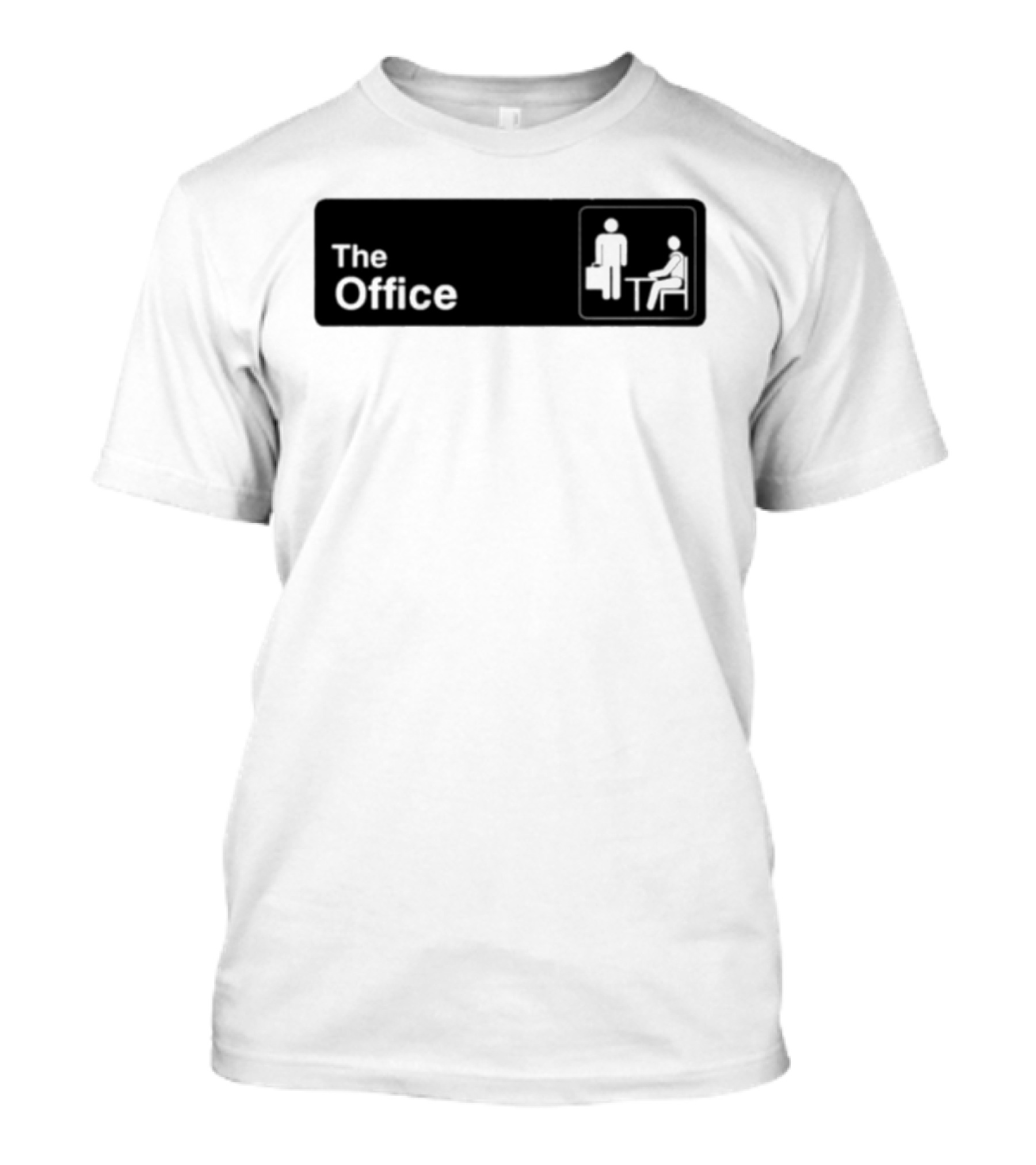 The Office TV Show Iconic Logo With Sitting And Standing Figures T-Shirt