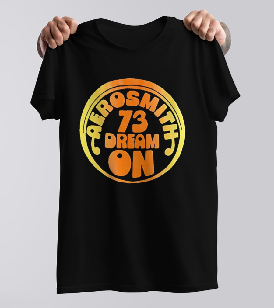 Aerosmith 73 Dream On 1973 Classic Rock T-Shirt