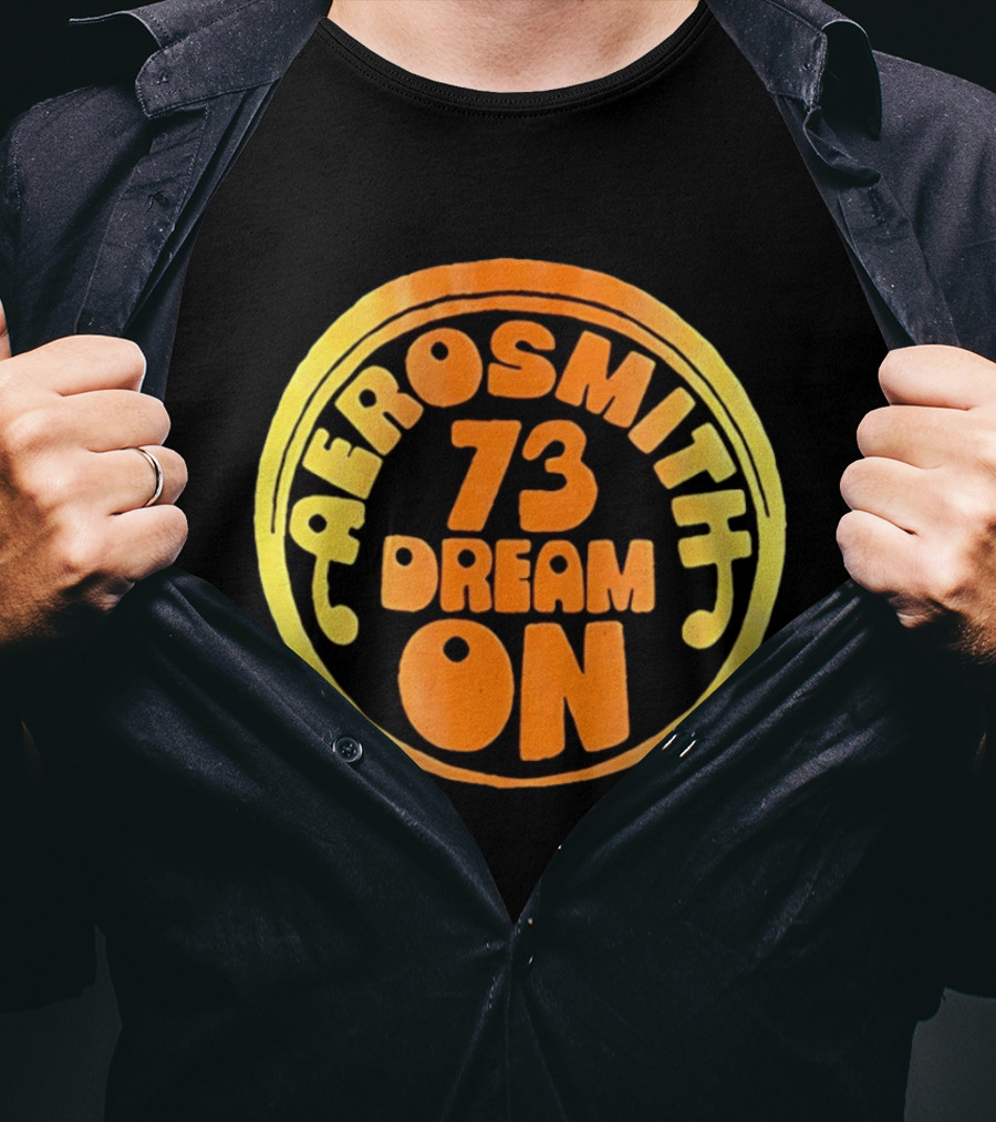 Aerosmith 73 Dream On 1973 Classic Rock T-Shirt