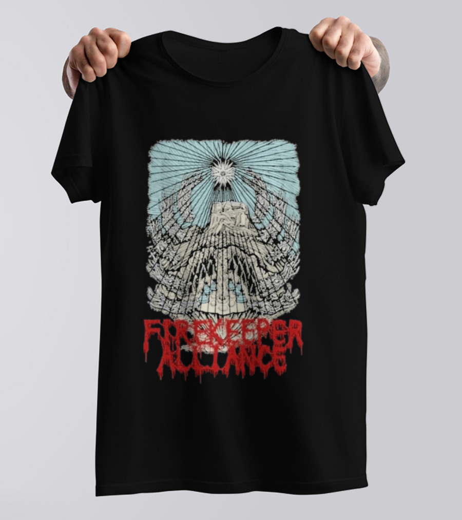 Fire Keeper Alliance Chief Mountain Thomas Hooper T-Shirt