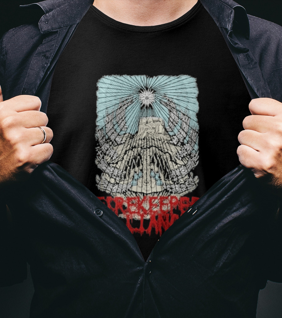 Fire Keeper Alliance Chief Mountain Thomas Hooper T-Shirt