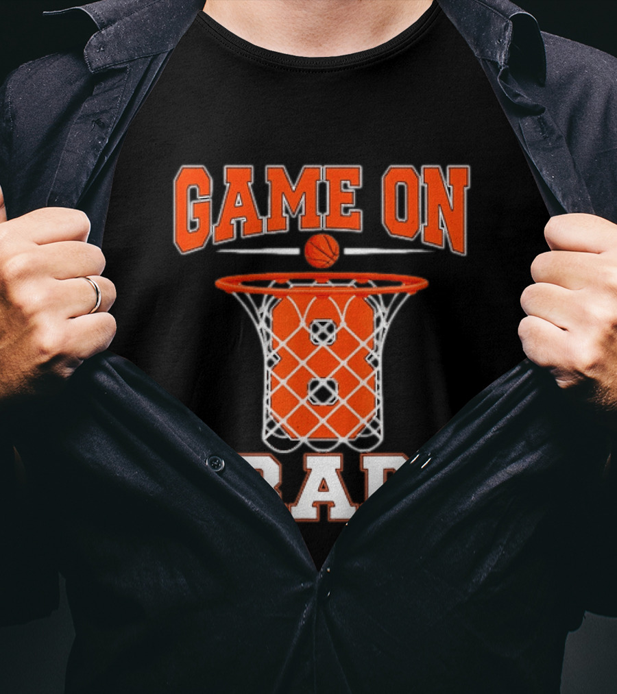 Game On 8th Grade Basketball Back To School T-Shirt