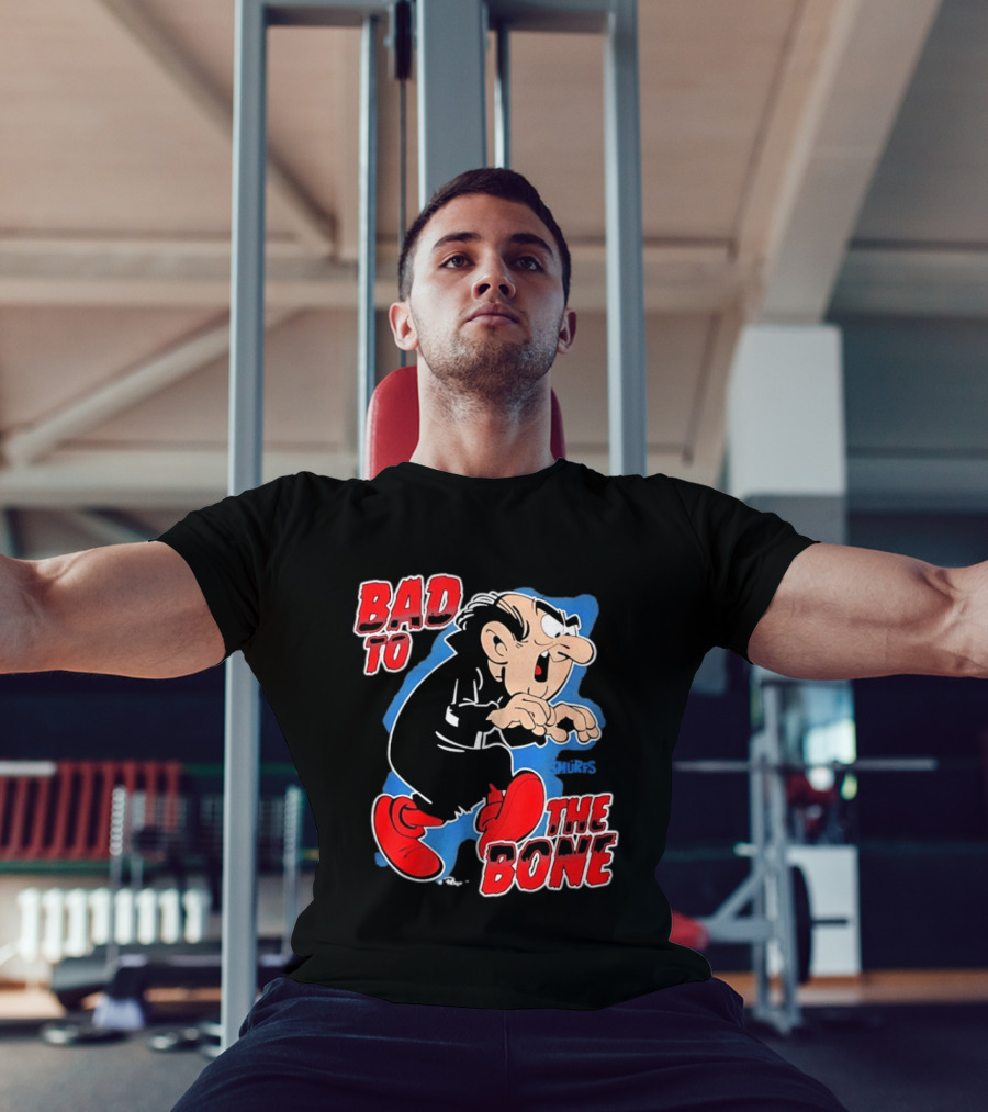 Gargamel Bad To The Bone Smurfs Cartoon Villain T-Shirt