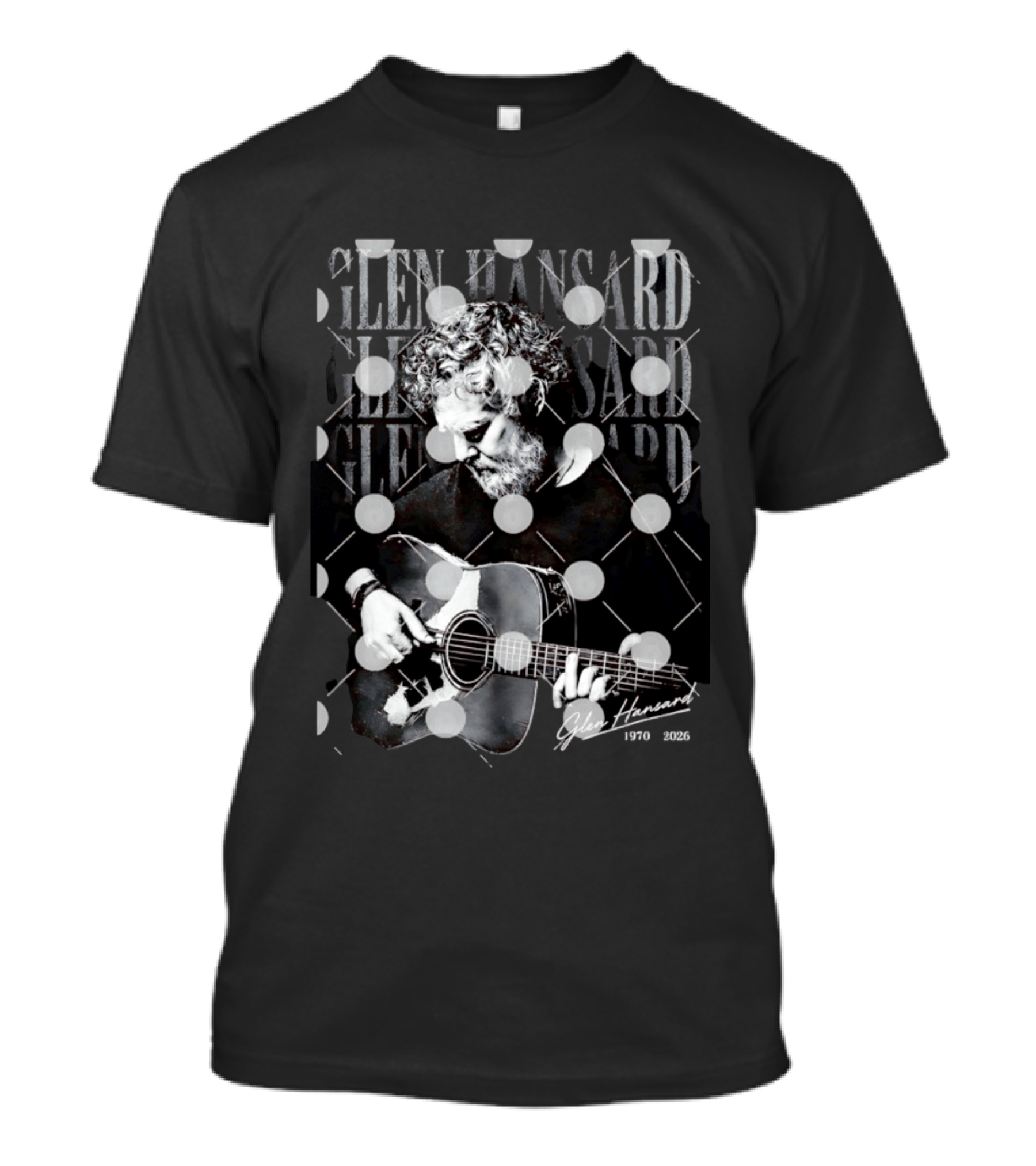 Glen Hansard 1970 2026 Singer Songwriter Musician Playing Guitar T-Shirt