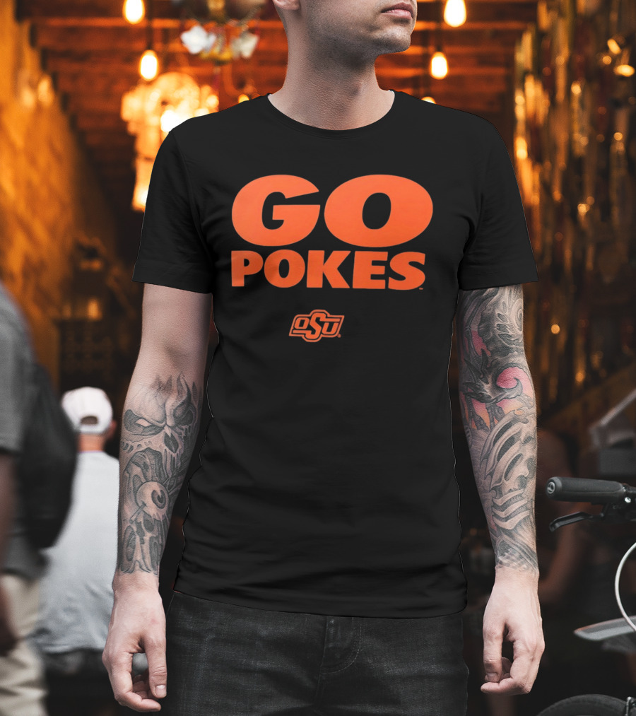 Go Pokes OSU Oklahoma State University Cowboys T-Shirt