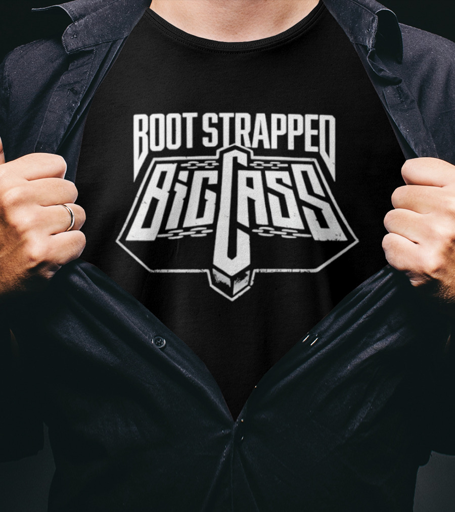 Boot Strapped Big Cass WWE Wrestling T-Shirt