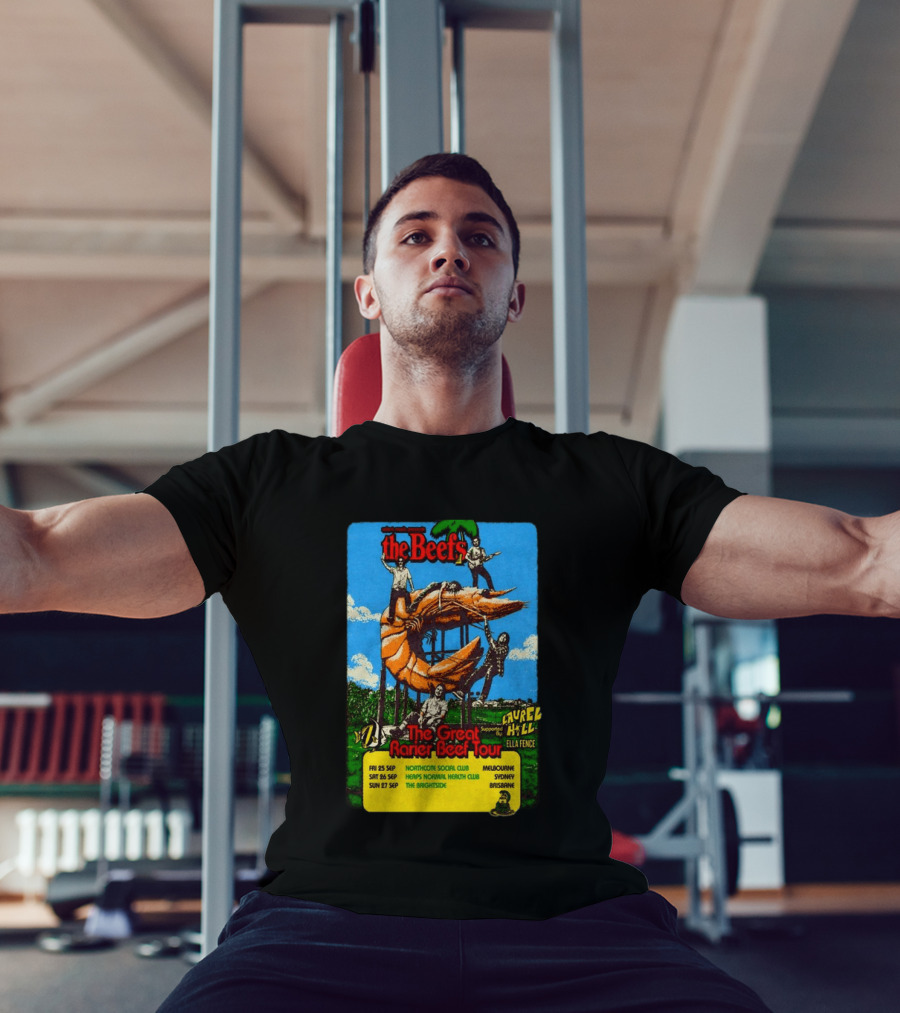The Beefs 2026 The Great Rarier Beef Tour Melbourne Sydney Brisbane T-Shirt