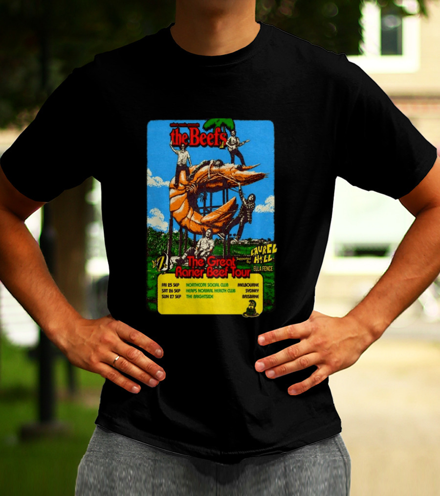 The Beefs 2026 The Great Rarier Beef Tour Melbourne Sydney Brisbane T-Shirt